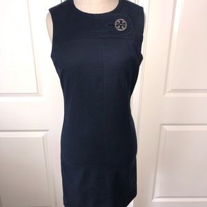 Tory Burch navy sheath
